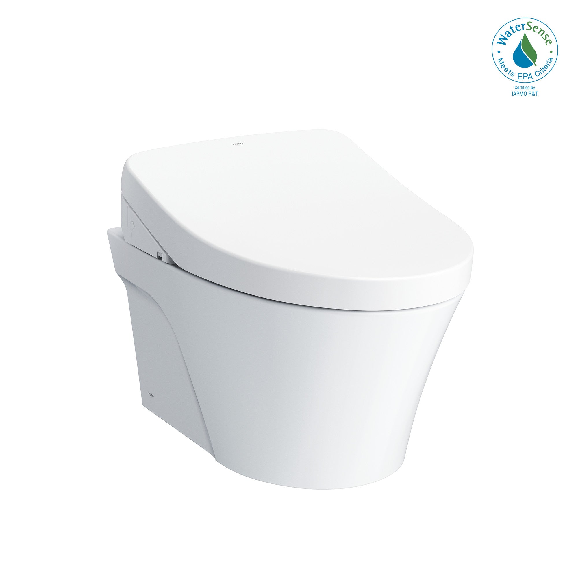 Toto CWT4263056CMFGA#MS Washlet+ AP Wall-Hung Elongated Toilet With S550E Bidet Seat And Duofit In-Wall Dual-Flush Tank System