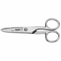 Klein Tools 2100-7 Electrician's Scissors Nickel Plated 5-1/4 inch