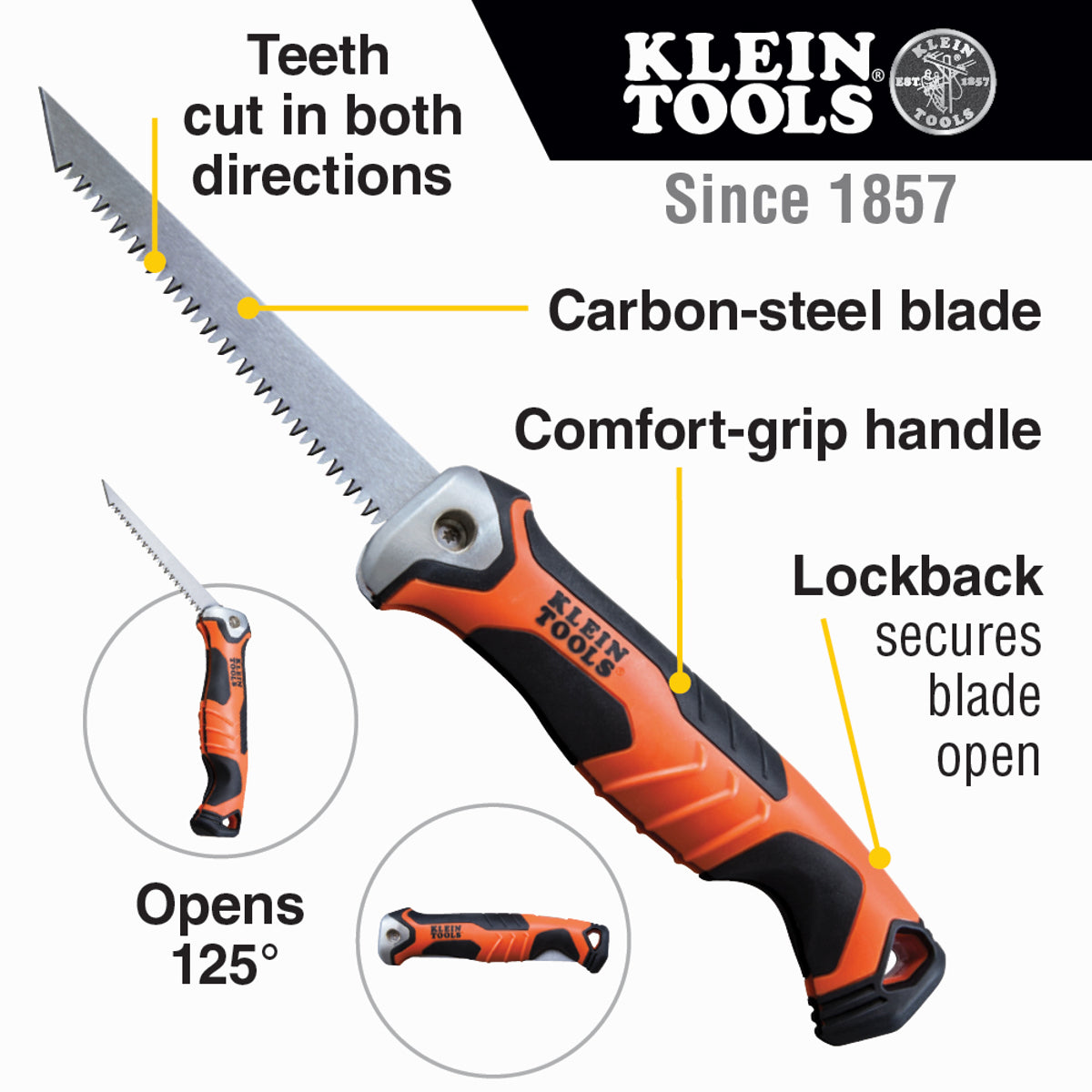 Klein 31737 Folding Jab Saw