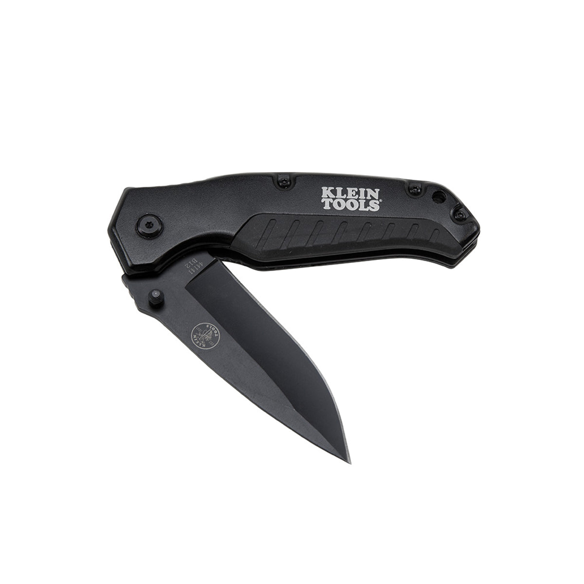 Klein 44220 Pocket Knife, Black, Drop Point Blade