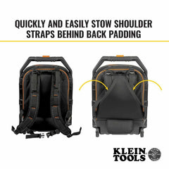 Klein Tools 55604 Rolling Tool Backpack