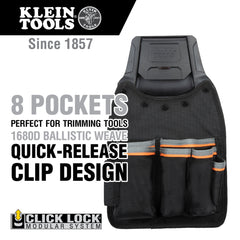 Klein Tools 55914 Tradesman Pro Modular Trimming Pouch with Belt Clip