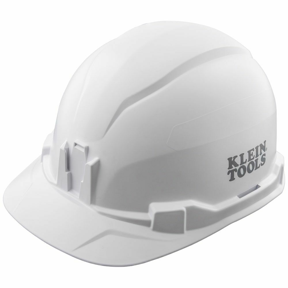 Klein Tools 60100 Hard Hat, Non-Vented, Cap Style, White