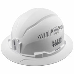 Klein Tools 60401 Hard Hat Vented Full Brim Style White