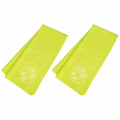 Klein Tools 60486 Cooling PVA Towel High-Visibility Yellow 2-Pack