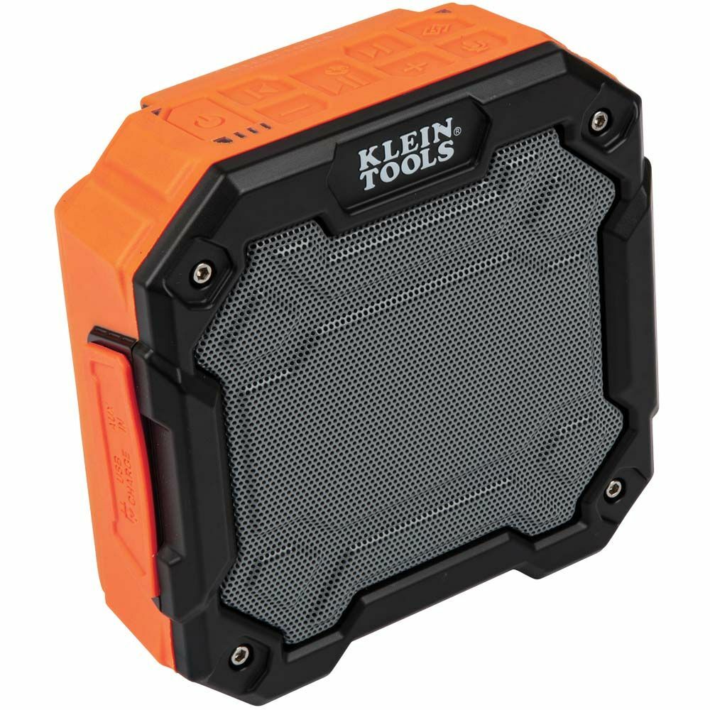 Klein Tools AEPJS3 Bluetooth Jobsite Speaker with Magnet and Hook