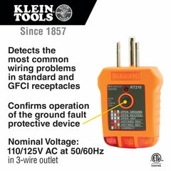 Klein Tools CL120VP Premium Clamp Meter Electrical Test Kit