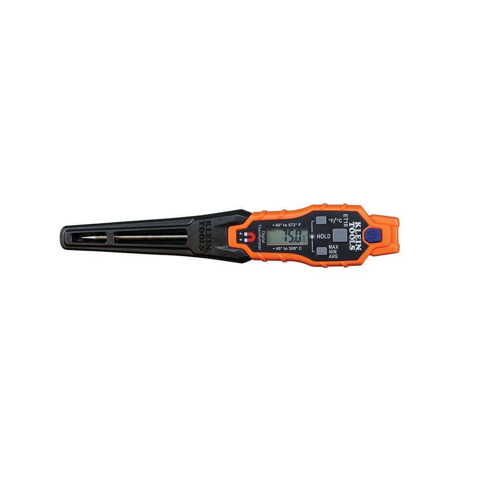 Klein Tools ET10 Magnetic Digital Pocket Thermometer -40 to 572 Degrees