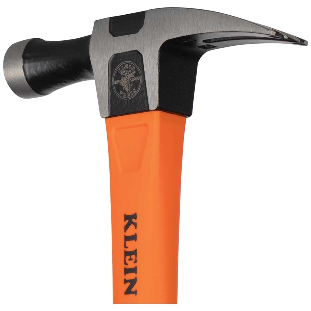 Klein Tools H80718 Straight-Claw Hammer 18-Ounce 15-Inch