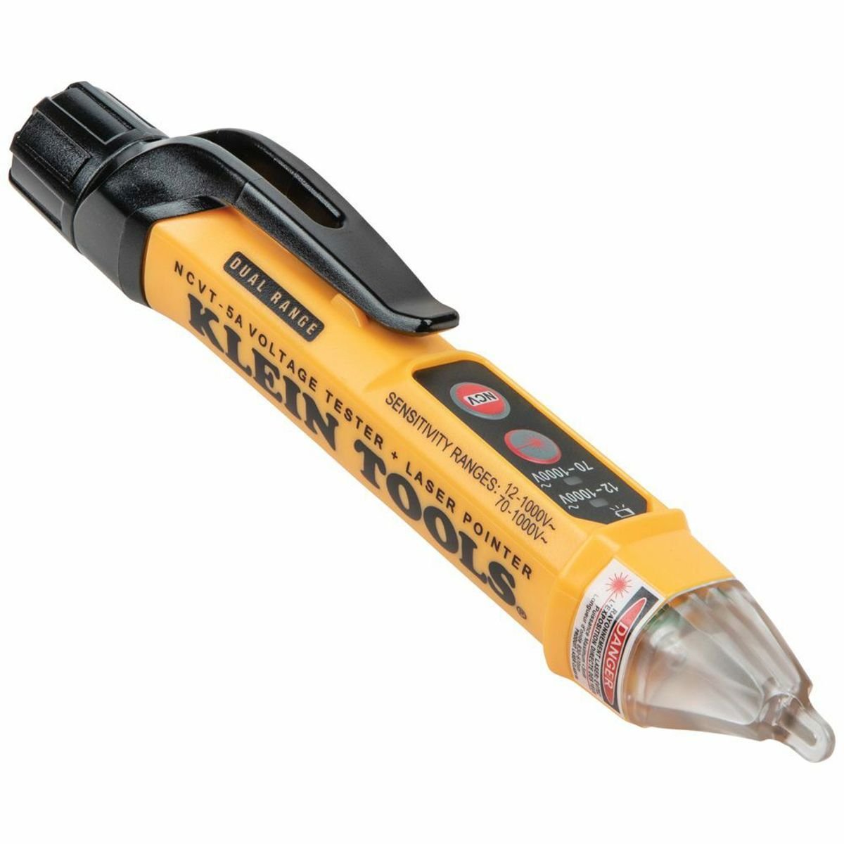 Klein Tools NCVT-5A Non-Contact Voltage Tester Pen, Dual Range with Laser Pointer