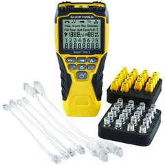 Klein Tools VDV501-852 Scout Pro 3 Tester with Locator Remote Kit Cable Testing 2000ft RJ11/12 RJ45 F-Connector