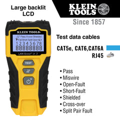 Klein Tools VDV526-200 LAN Scout Jr. 2 Cable Tester