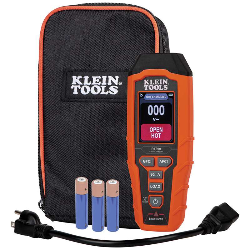 Klein Tools RT390 Circuit Analyzer 135V AC