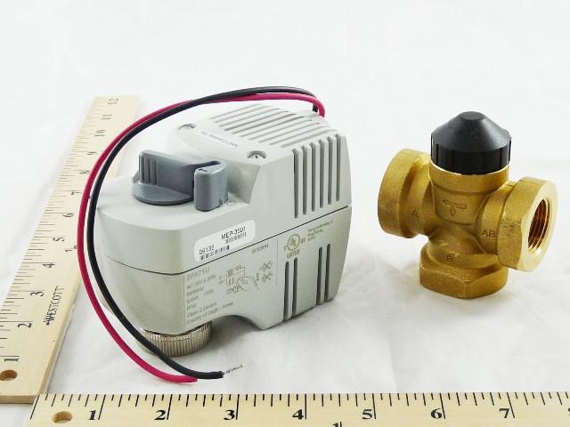 KMC Controls VEZ-4403AMBN 3/4 Inch 4.1Cv 3-Way NPT 24V 2-Position Valve