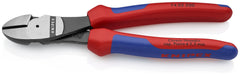 KNIPEX 7402200SBA High Leverage Diagonal Cutters 8 in. Multi-component Polished