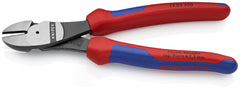 KNIPEX 7402200SBA High Leverage Diagonal Cutters 8 in. Multi-component Polished