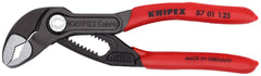 KNIPEX 8701125SBA Cobra Water Pump Pliers 5 in. Non-Slip Plastic