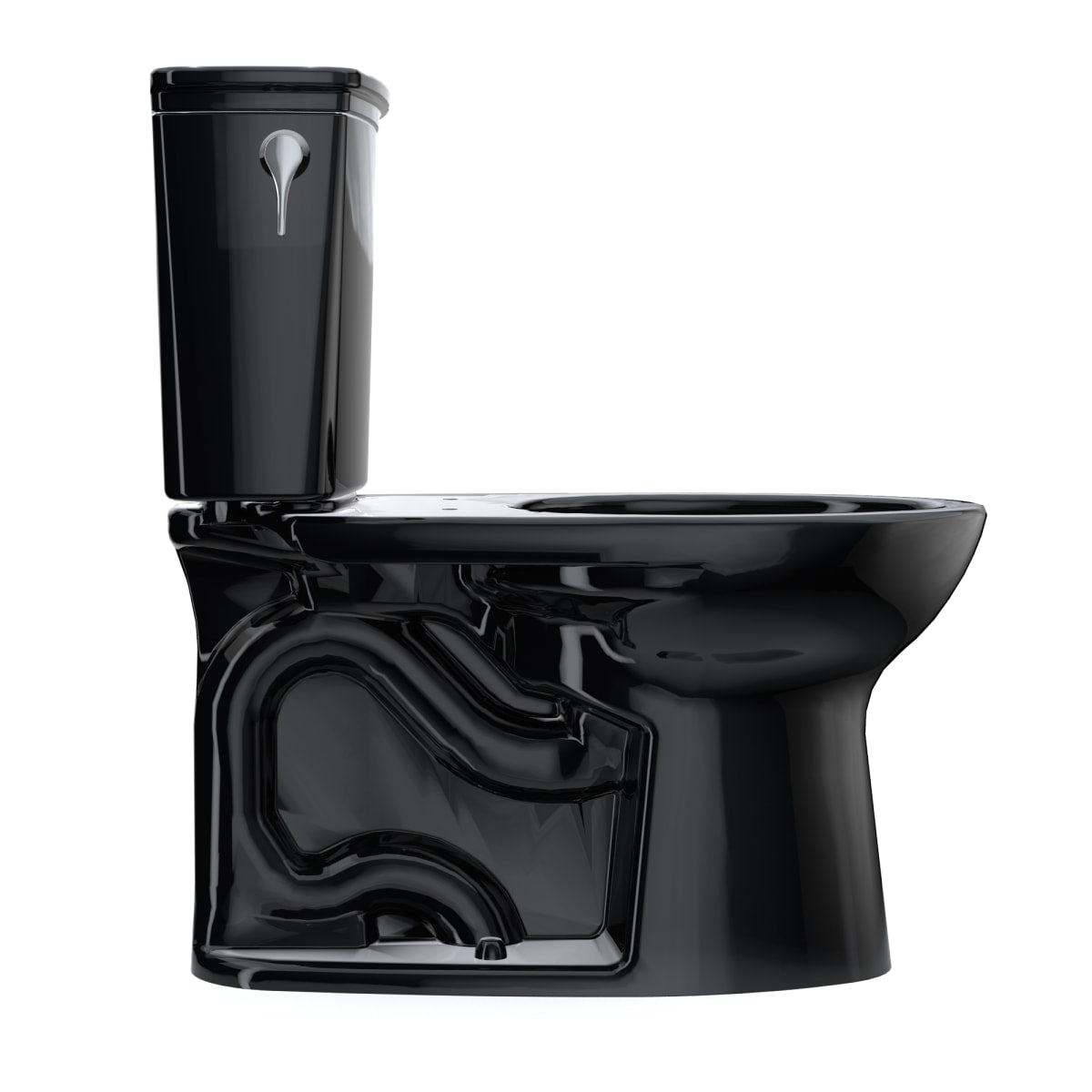 TOTO CST786CE#51 1.28 GPF Elongated Two Piece Toilet in Ebony