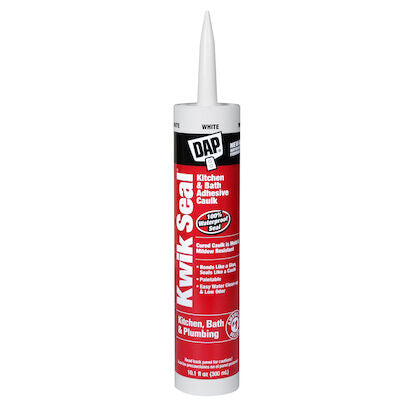 DAP 7079818001 KwikSeal Tub Tile Caulk WHITE 6 Oz