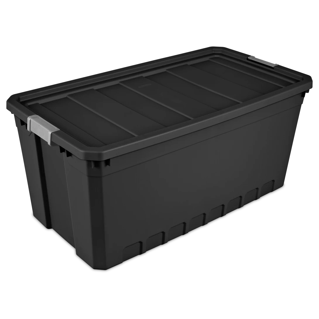 STERILITE Sterilite 14899003 50 Gal Stacker Tote (39-3/4 in x 21-1/2 in x 17-7/8 in)