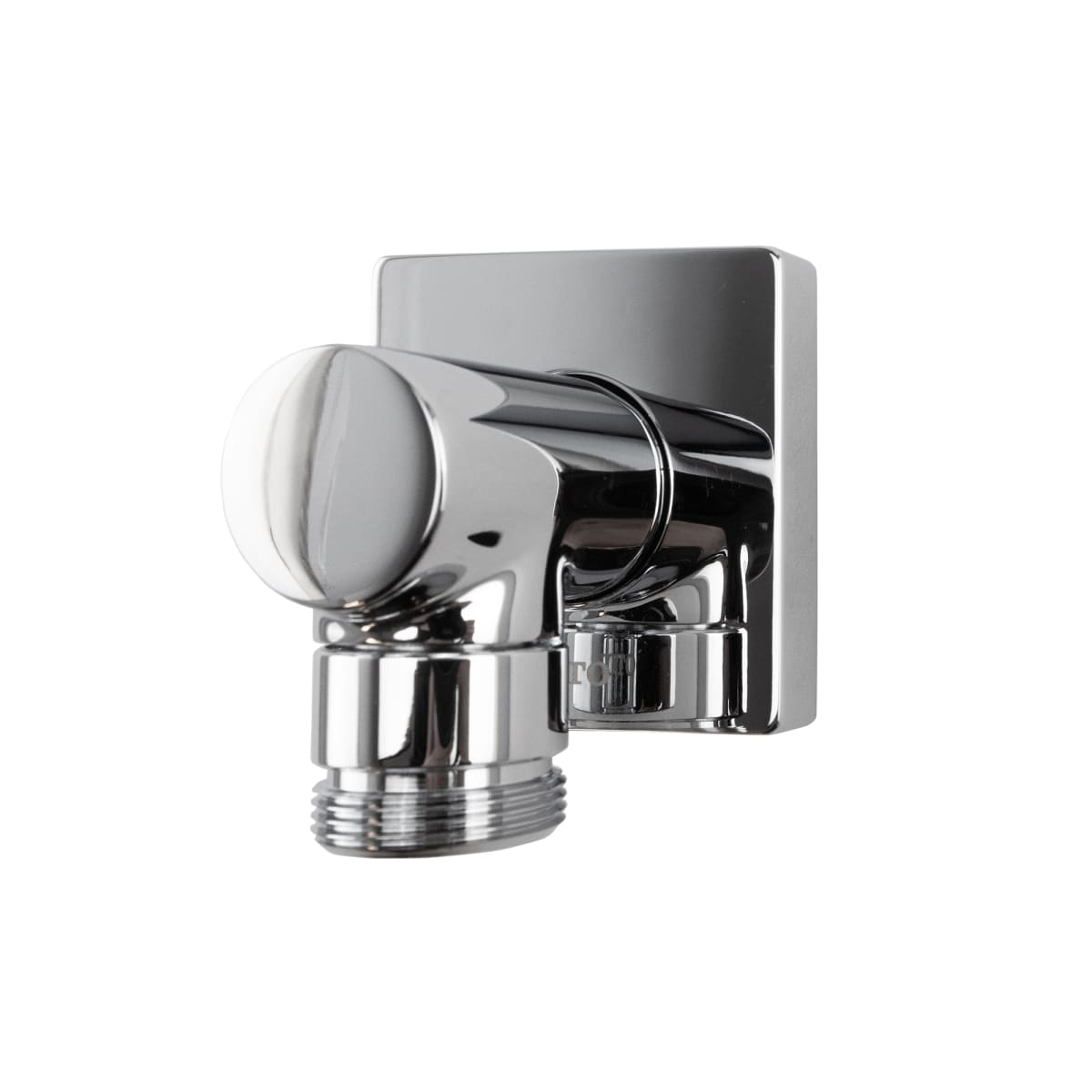 Toto TBW02013U#CP TOTO® Wall Outlet for Handshower, Square, Polished Chrome