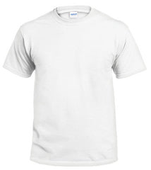 True Value 291250 T-Shirt, Short-Sleeve, White Cotton, Large