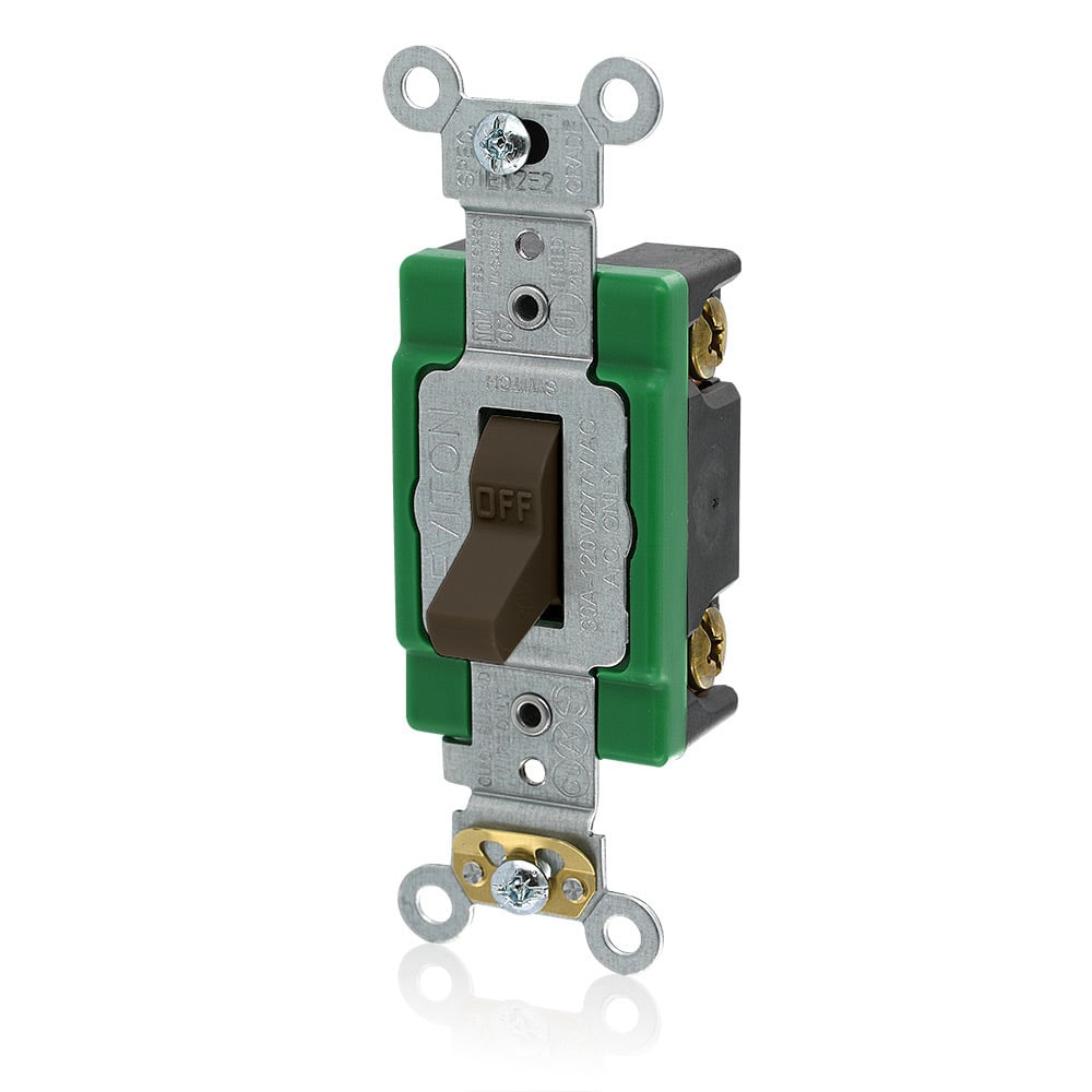 Leviton 3031-2 Toggle Switch 30 Amp 120/277 VAC