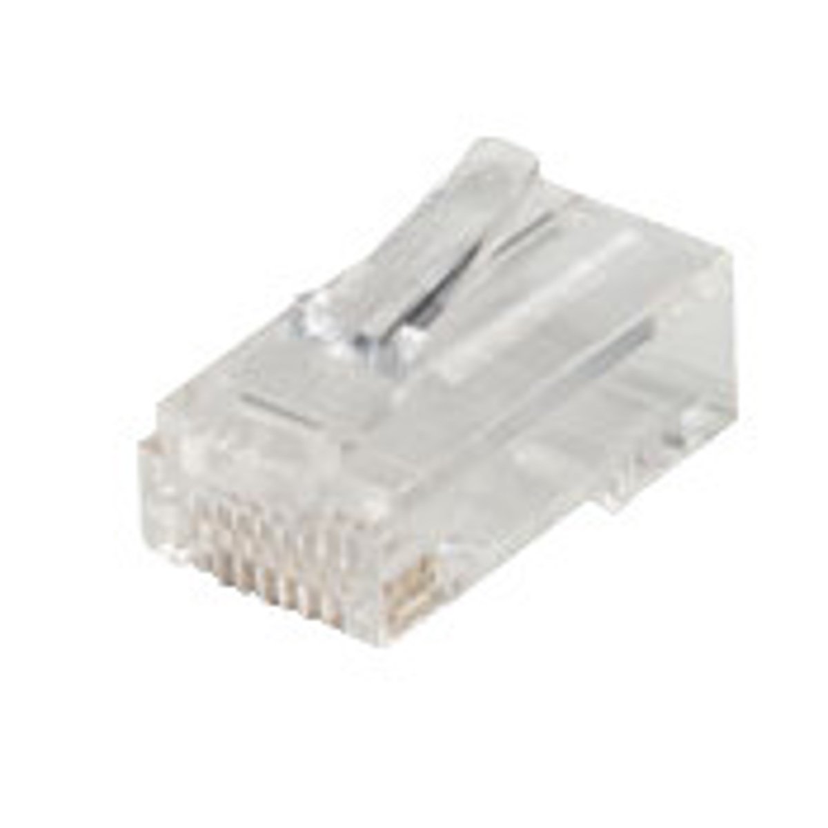 Leviton 47613-EZR EZ-RJ45 CAT5e Plug, 10-Bulk-Pack