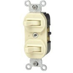 Leviton 5241-I Combination Switch 20A 120/277V