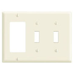 Leviton 80421-I Combination Wallplate 3 Gangs Standard Size Replacement MPN