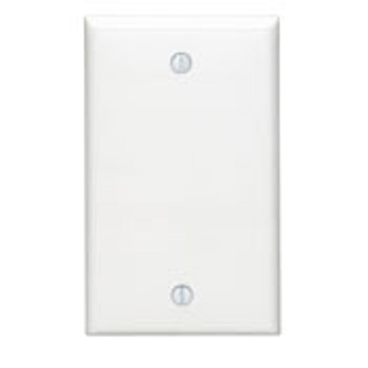 Leviton 80714 Blank Wallplate 1 Gang Standard Size Thermoplastic Nylon Brown