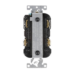 Leviton GFWT1-HGW 15 Amp, 125 Volt, SmartlockPro Self-Test GFCI Duplex Receptacle NEMA 5-15R