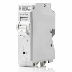 Leviton LB120-EPT TM Branch Circuit Breaker GFPE 1-Pole 20A 120V 10KA Interrupt Rating