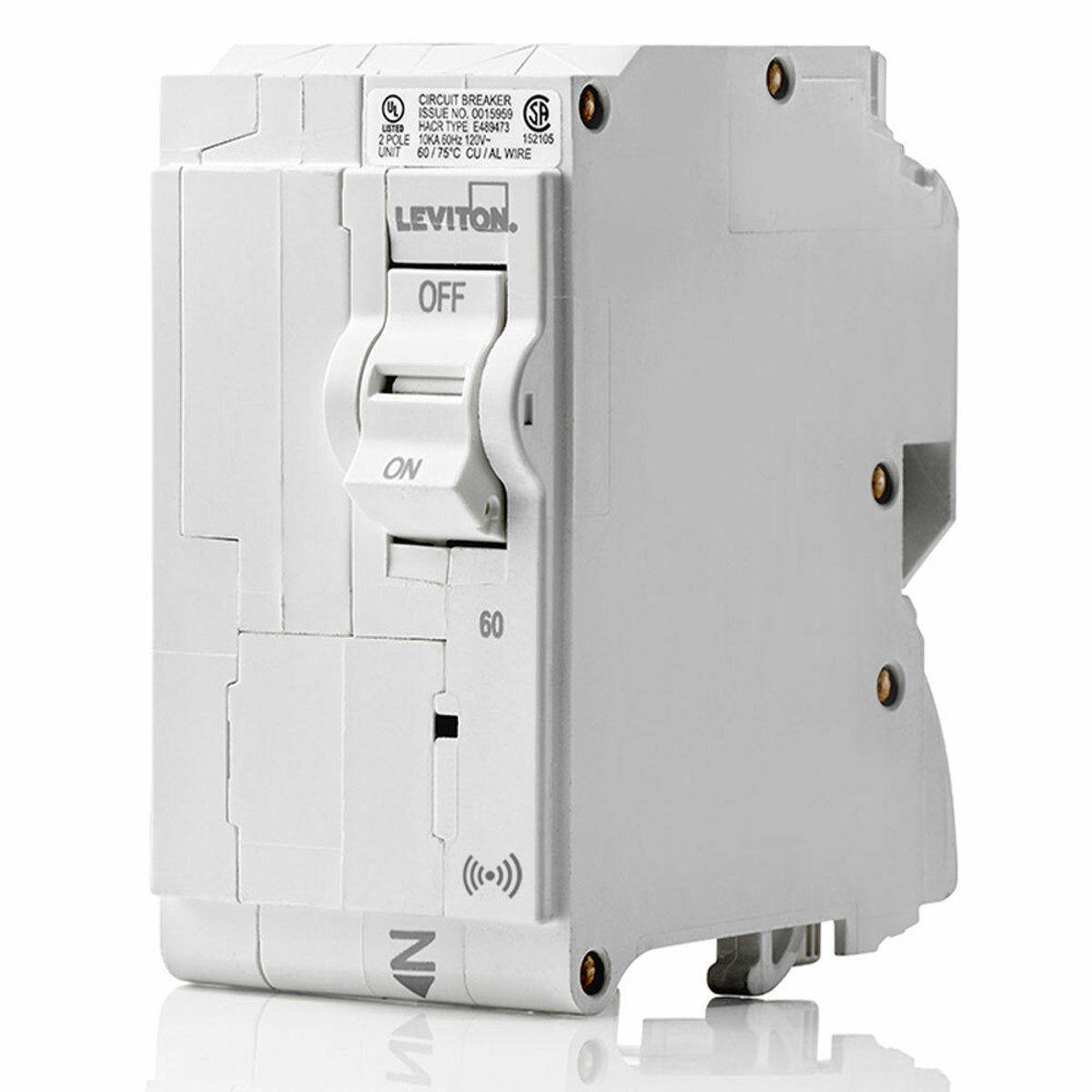 Leviton LB260-S Breaker Ckt Br 120/240VAC 60A 10KA