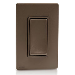 Leviton RE153-WB Renu Switch for 3-Way Applications 15A-120/277VAC in Walnut Bark