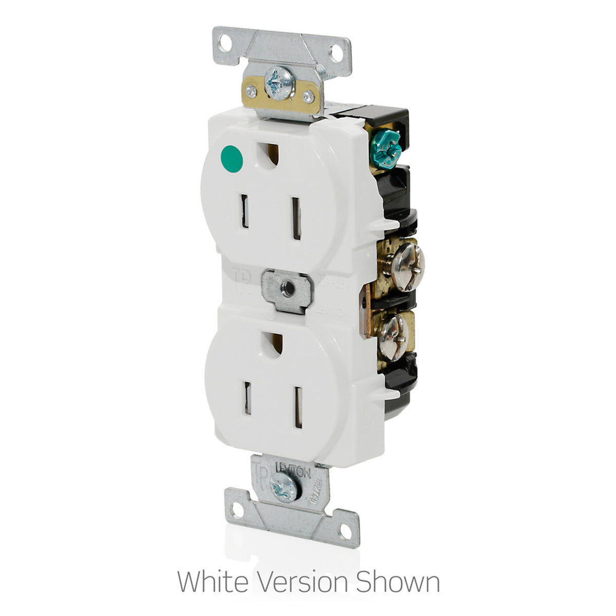 Leviton T8300-I Duplex Receptacle Tamper-Resistant 20A-125V NEMA 5-20R