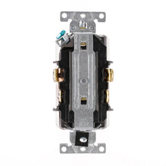 Leviton WTD15-W Decora Plus Duplex Receptacle 15 Amp 125 Volt Weather Resistant NEMA 5-15R