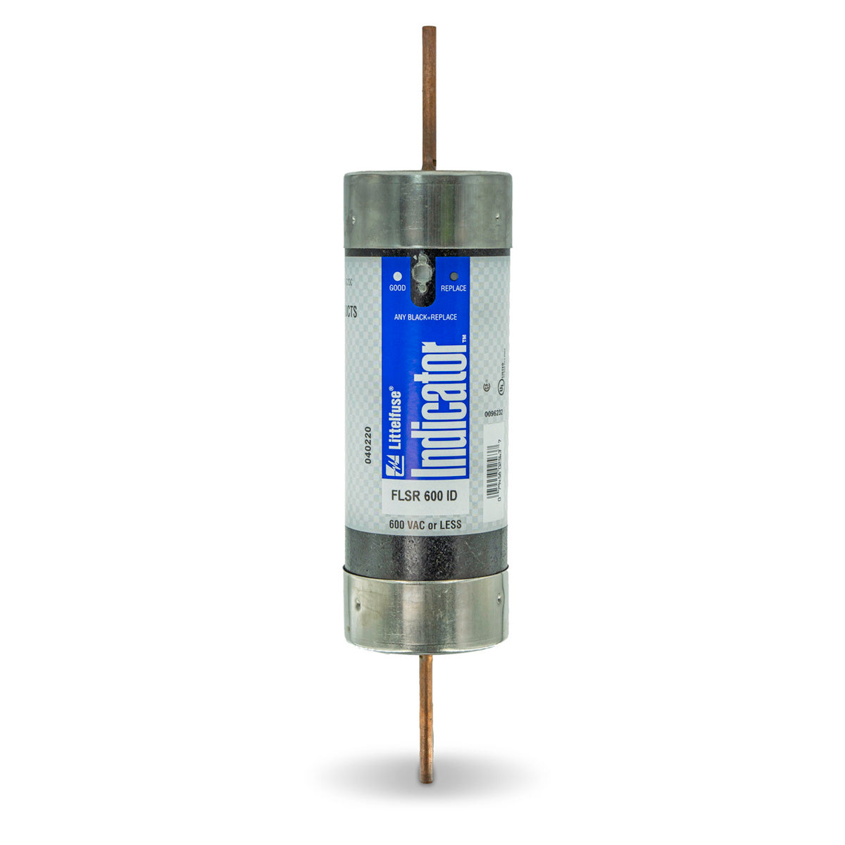 Littelfuse FLSR600ID 600 Amp 600 VAC 300 VDC Class RK5 Dual Element Time Delay Fuse with Indicator