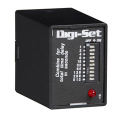 Littelfuse TDS120AL Time Delay Relay 120VAC 10A SPDT 60.7x45.2x81.3mm Socket