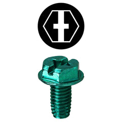 L.H. Dottie 1032TC Ground Machine Screw 3/8 Inch 100 Pack