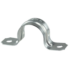 LH Dottie HW401 Two Hole Strap Steel Material Zinc Plated Finish Surface Mounting 22 GA Thickness