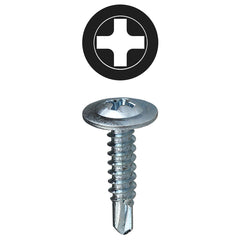 L.H. Dottie TEKW834 Self Drilling Screw #8 x 3/4 Inch Zinc Plated