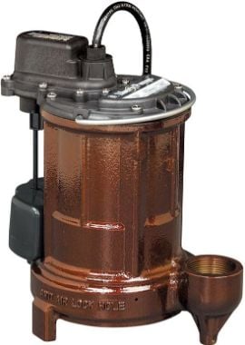 Liberty Pumps 257-2 1/3 HP 115V Cast Iron Submersible Sump Pump