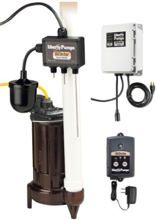 Liberty Pumps ELV290 3/4 HP 115V Cast Iron Submersible Sump Pump