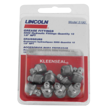 Lincoln Industrial 5190 1/8 Pipe Thread Grease Fitting