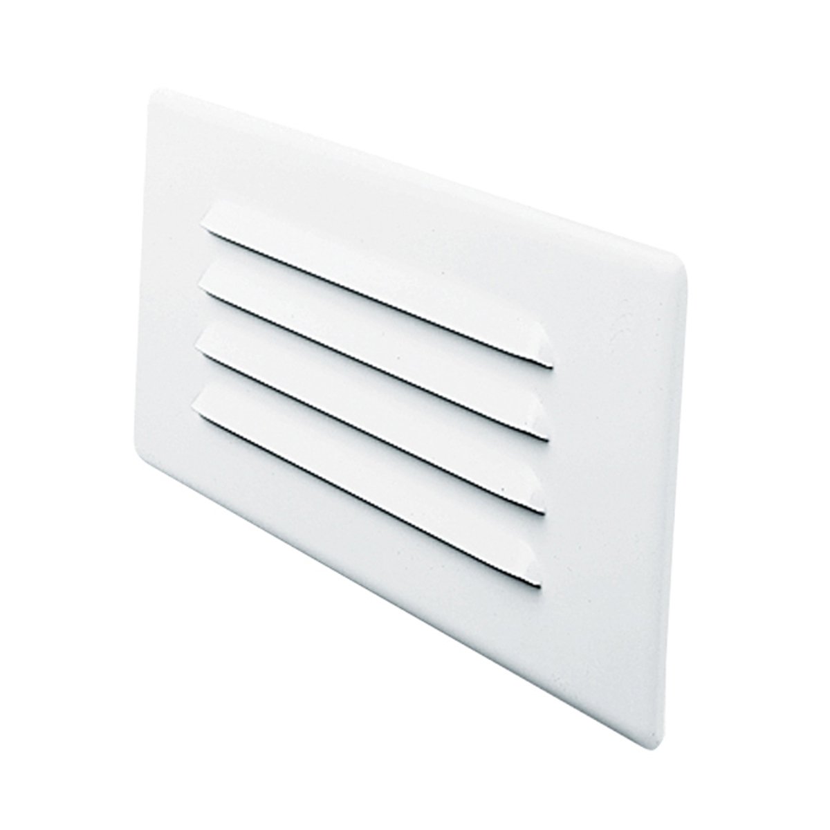 Juno 840WH Louvered Step Light Trim