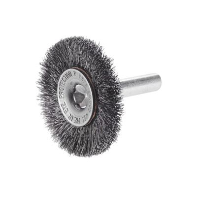 Cgw Abrasives 60170 Premium Radial Wheel Brush 2 in Dia Brush 0.014 in Dia Crimped Filament/Wire