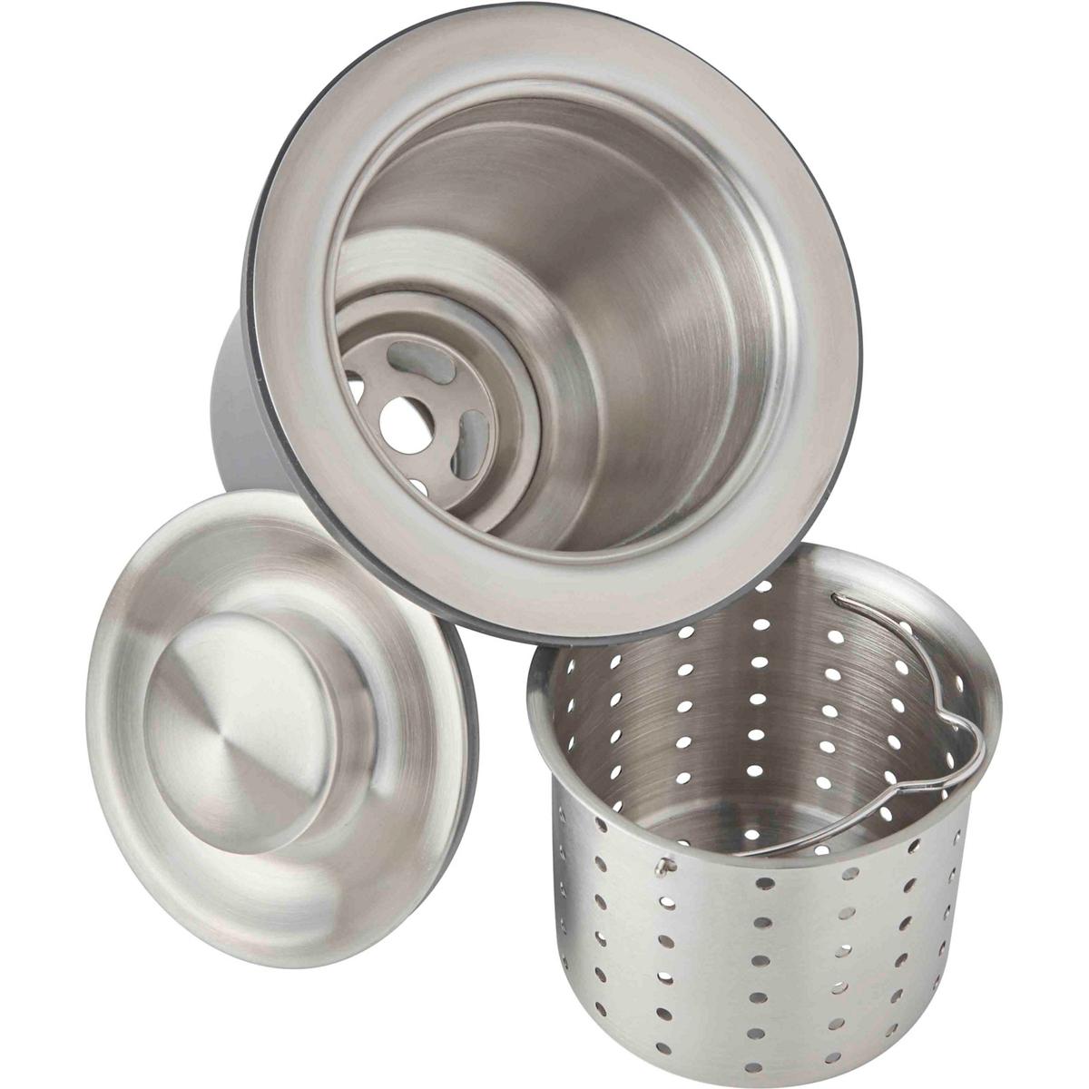 Elkay LKDD 3-1/2 in. Stainless Steel Basket Strainer