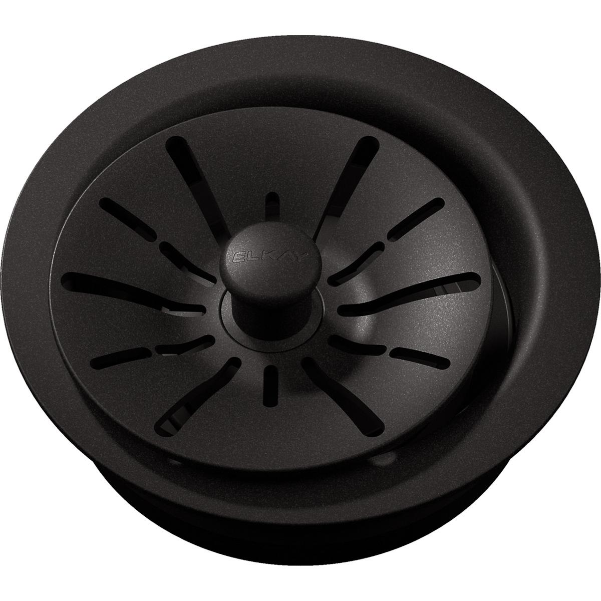 Elkay LKPDQD1BK Quartz 3-1/2 in. Polymer Disposal Flange in Black