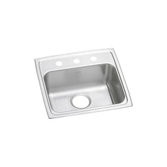 Elkay LRAD1918503 Lustertone Classic Stainless Steel 19 x 18 x 5 Single Bowl Drop-in ADA Sink